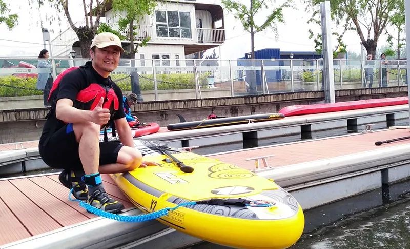 sup塑料皮划艇,summer皮划艇初体验