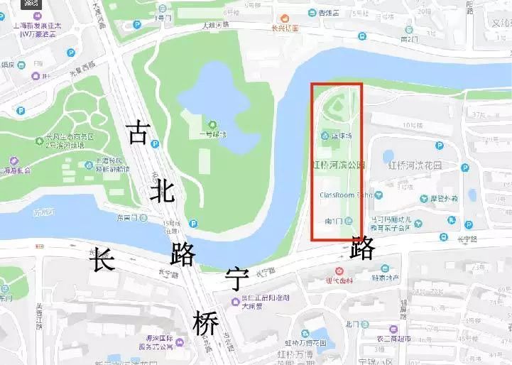 虹桥河滨公园优惠团购,虹桥河滨公园所在地