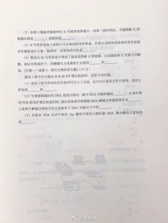 山西的高考分数预测题,山西2019高考题目