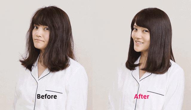 头发烫坏了干枯毛躁怎么梳好看,一梳到底干枯毛躁头发护理