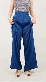 阔腿裤怎么穿才显瘦呢,阔腿裤真实测评夏