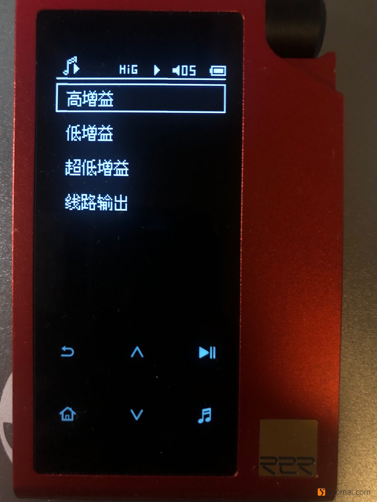 HIFIMANR2R2000「红衣太子」便携式数字音频*放播**器测评报告「第一集」主要功能与耳机部分测评「Soomal」