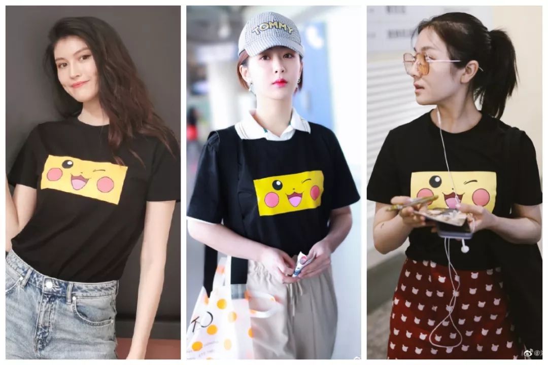 刘雯娜扎穿着puma,娜扎孙怡跨年衣服撞衫