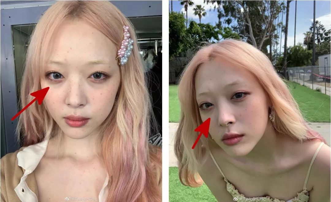 又是激凸又是露底，“蜜桃肌”的盛世美颜也有翻车时