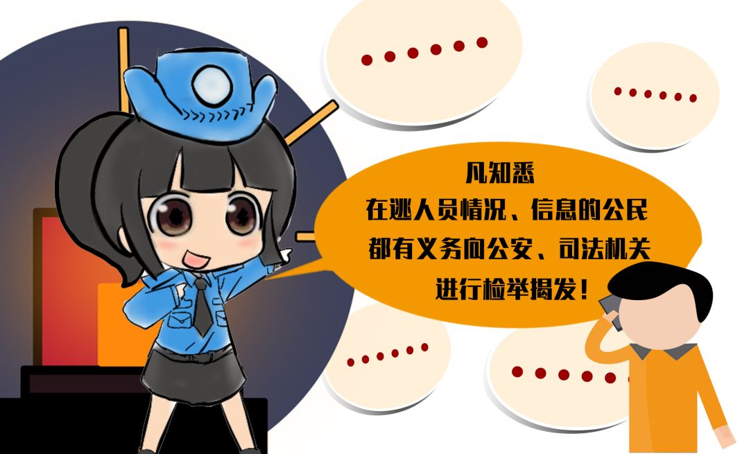 关于在逃人员自首通告,关于在逃人员自首