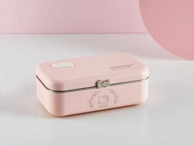 HelloKitty45周岁限定版!一只会自己热饭的便当盒|吃货爱生活
