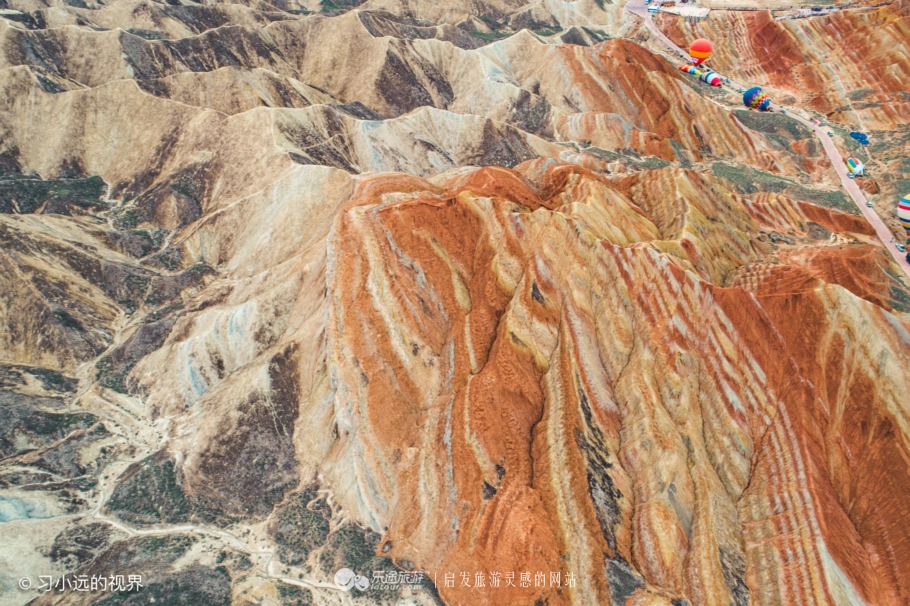 带你看绝美的七彩丹霞,最值得一游的七彩丹霞