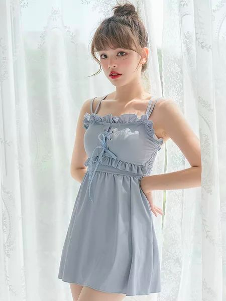 泳池泳衣超薄款,日本蕾丝款泳衣