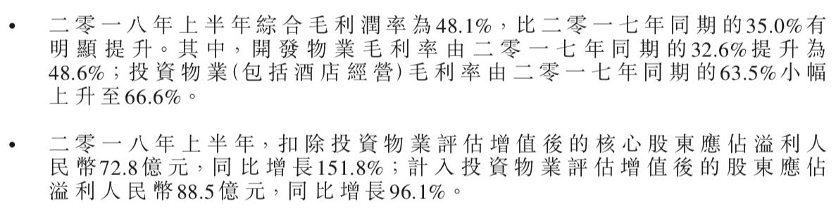 华润物业2018年综合分析,华润置地业绩报告