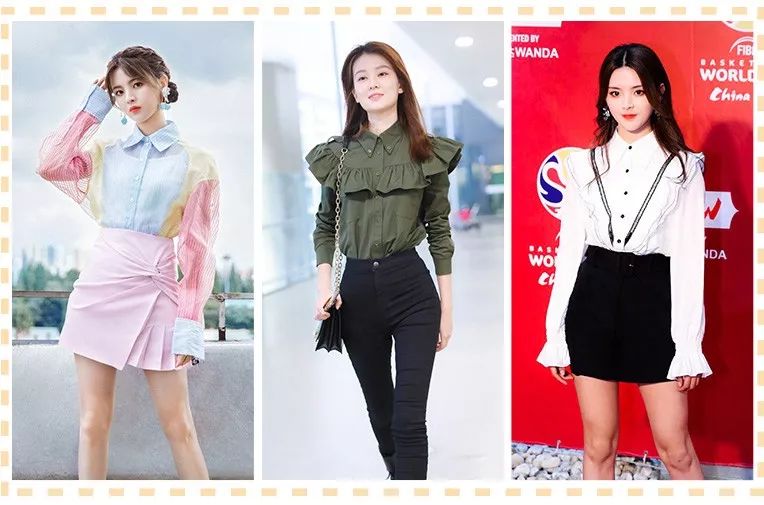 优雅知性衬衫怎么穿好看,简单的衬衫这样穿也好看