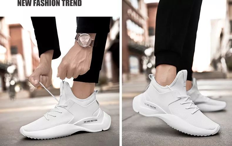 这款鞋！让整条街的回头率都归你！舒服的如同踩棉花！帅到不像实力派