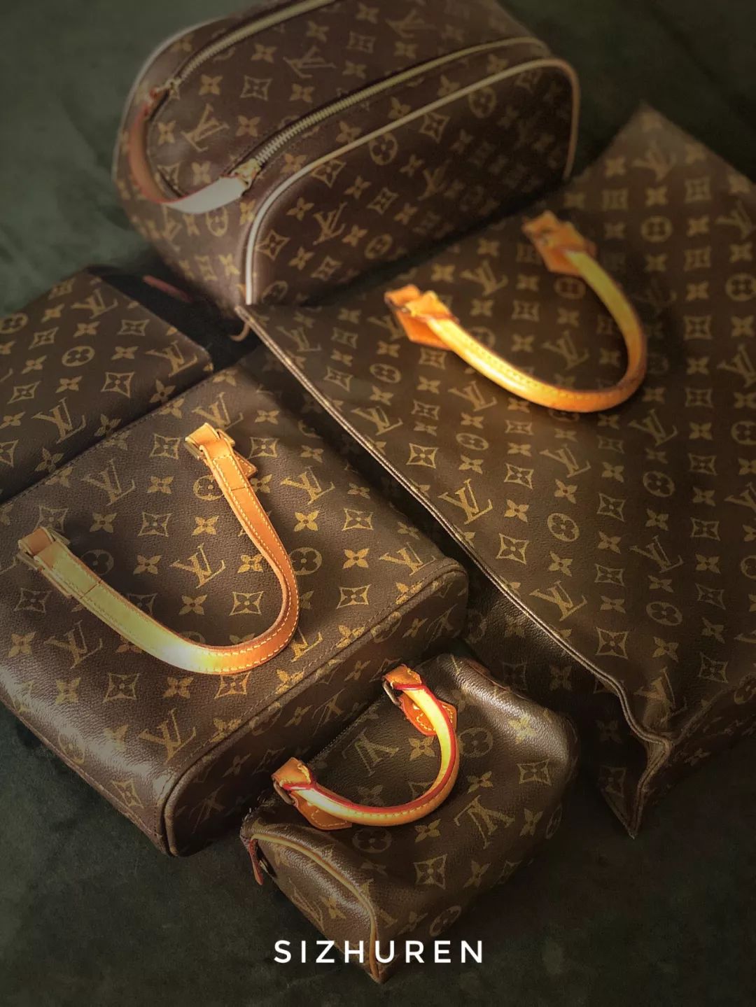 lv新花和老花的区别图,经典老花lv入门