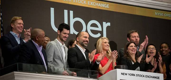 uber上市后股价预期,uber上市首日即破发
