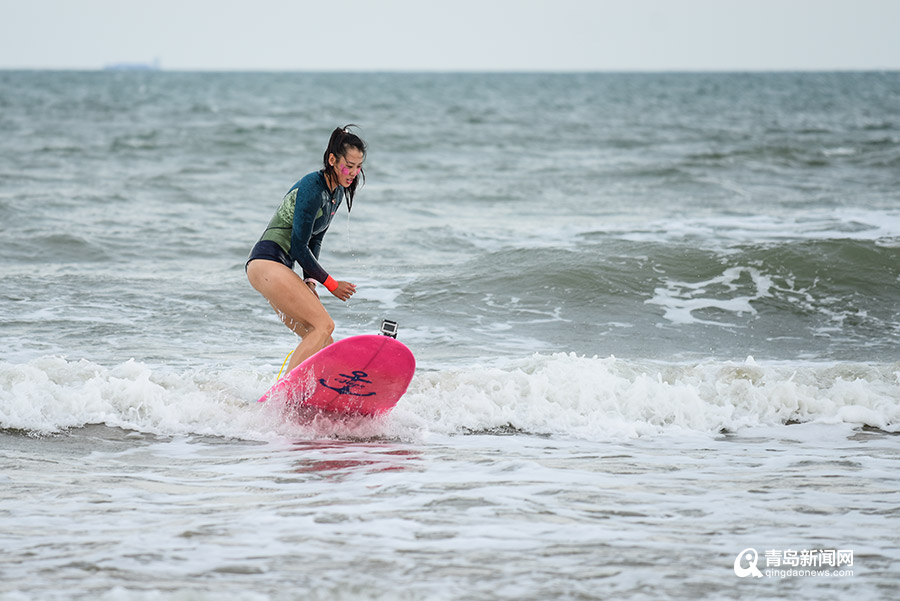 逐浪女孩刘昊：退役后拿下亚洲冠军