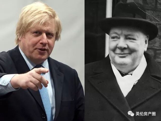 鲍里斯约翰逊与丘吉尔,鲍里斯约翰逊和丘吉尔