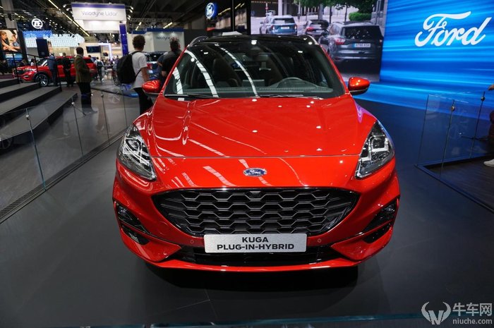 法兰克福车展：更精致饱满实拍福特全新一代Kuga（翼虎）
