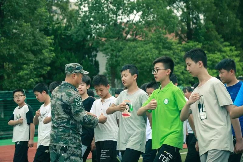 东台中学军训,东台初中军训