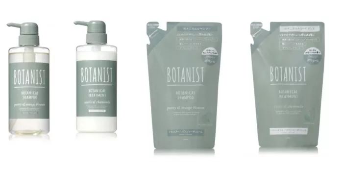 botanist清爽薄荷洗发水,BOTANIST柔顺洗发水