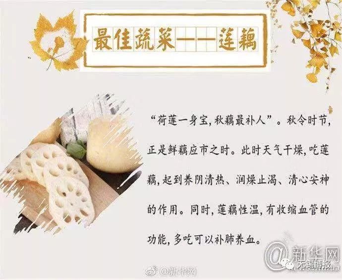 社区秋季养生知识分享,共享中医养生