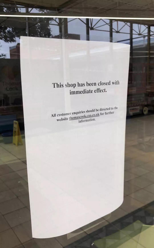 世界第一家旅行社破产的原因,英国老牌旅行社停业60万旅客遭殃