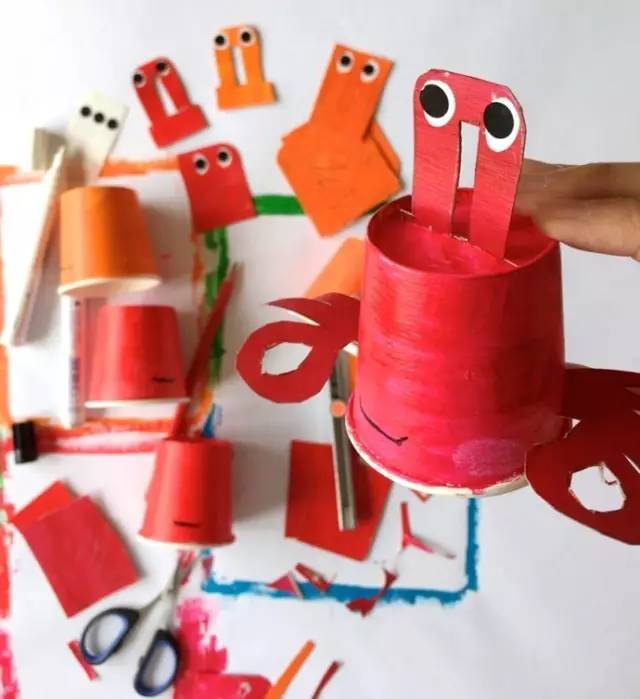 被人吐槽的手工,纸杯和一次性手套制作的手工