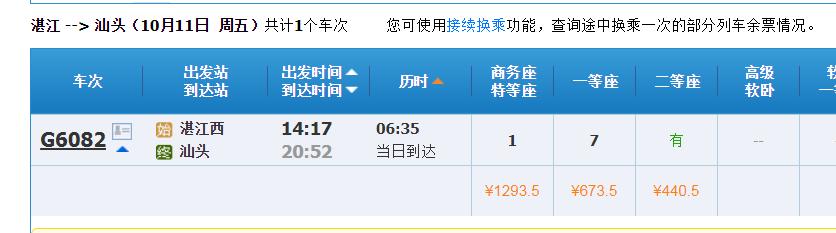 汕头有直达湛江的高铁吗,汕头有高铁直达湛江吗
