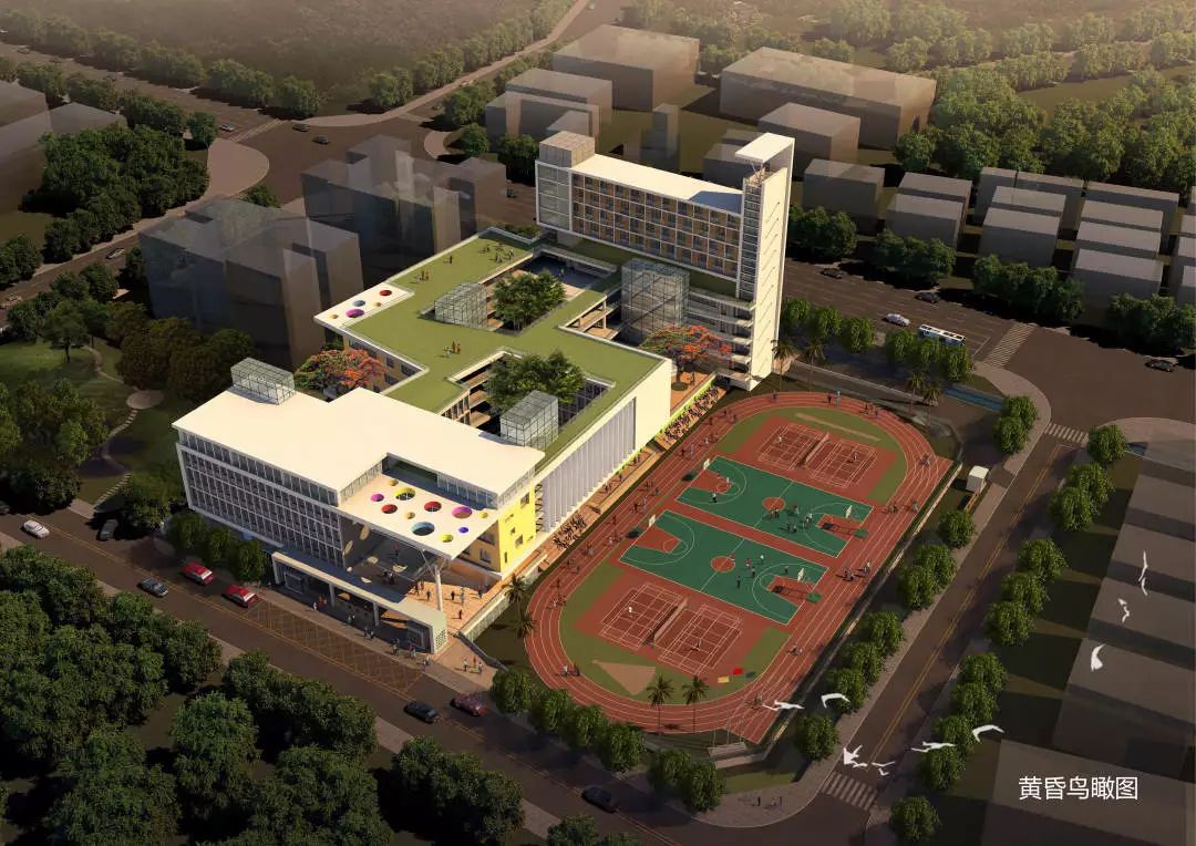 龙华即将开建的学校,设计未来的学校