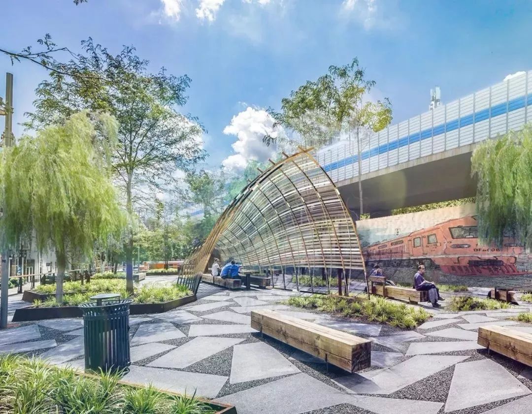 走进北京京张铁路遗址公园,京张铁路遗址