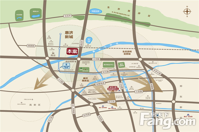 惠济区建业运河上院二手房,郑州惠济区建业运河上院现在房价