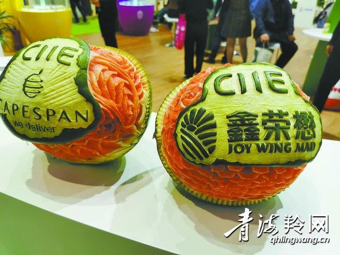 进博馆里，吃遍全球