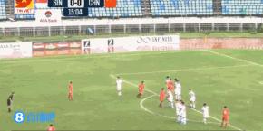 何朕宇最新进球,半场国足0-0越南张玉宁进球