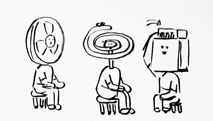 这张图非常火,网友留言说:这个星星就不知道把板凳往前挪一挪吗