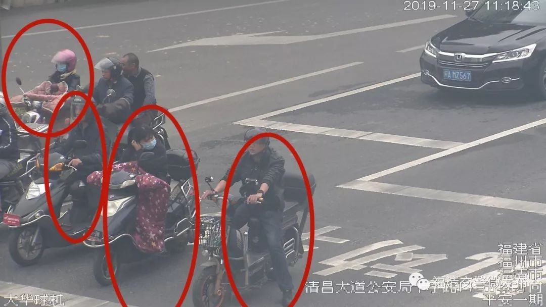 福清这些非机动车不按规定车道行驶，你上榜了吗？