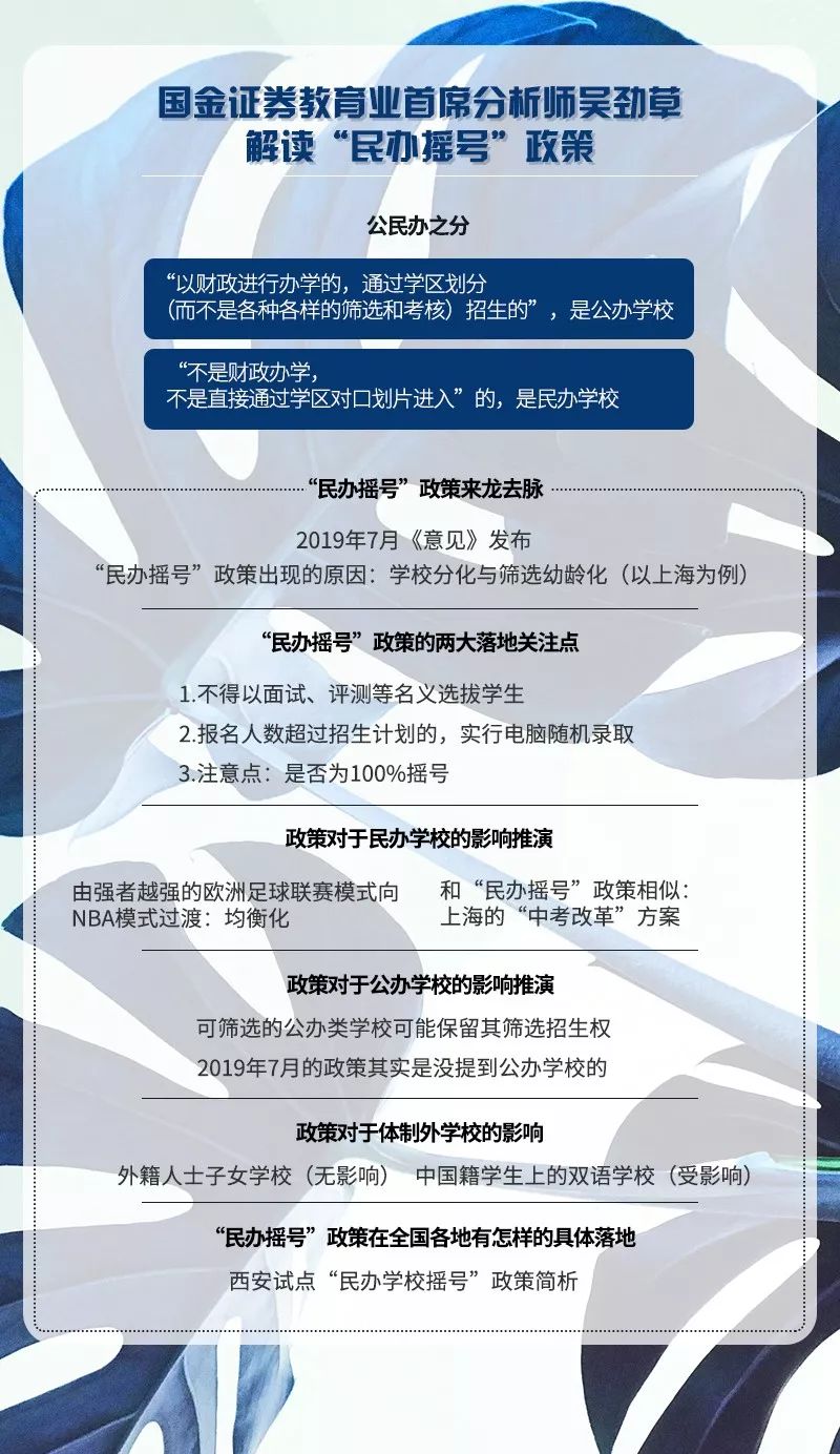 民办摇号新政策解读,民办摇号可以享受指标到校吗