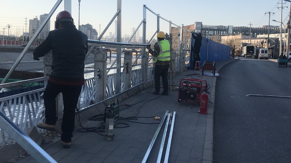 通惠河新建桥,通惠河南岸改造工程