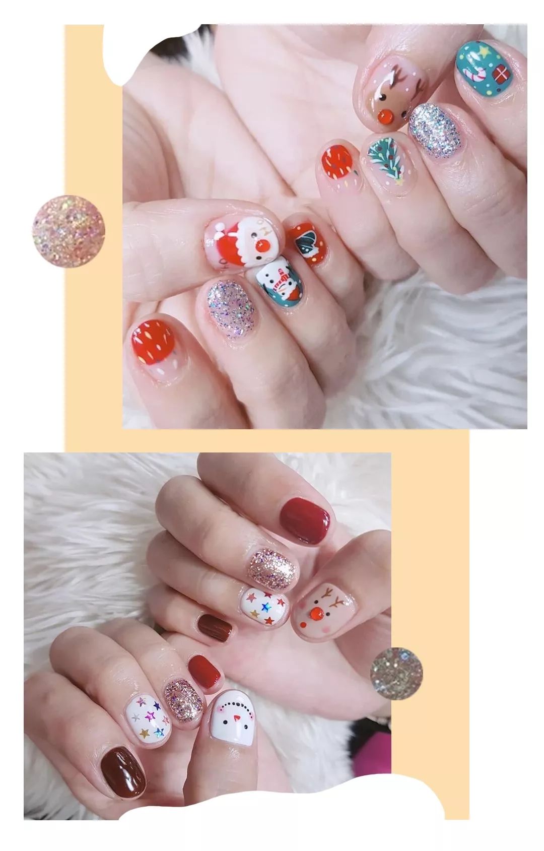 5月份最高收藏的80款热门美甲,5组收藏过万的新年美甲推荐