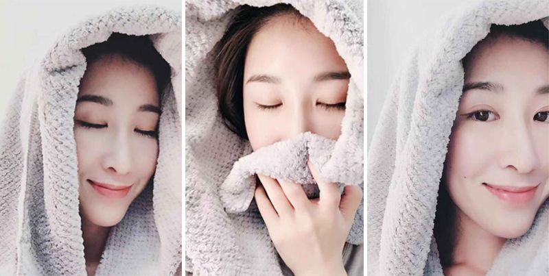 吸水性好干发帽吸水速干不伤头发,干发帽吸水速度快还不伤头发