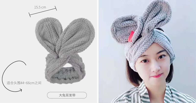 吸水性好干发帽吸水速干不伤头发,干发帽吸水速度快还不伤头发