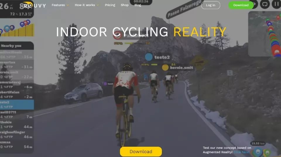 公路自行车车台训练软件,室内自行车骑行训练台