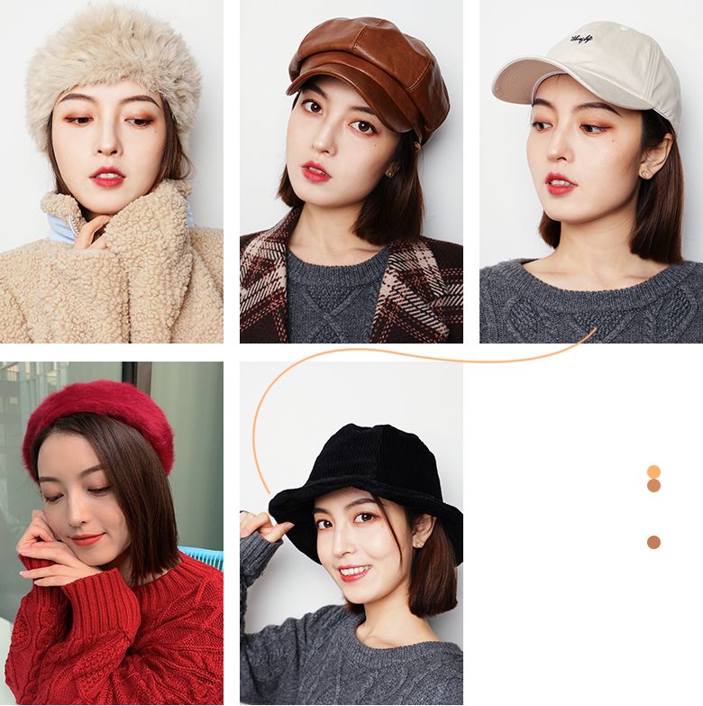 今冬尝试3款时髦帽子,今年最流行的时髦帽子