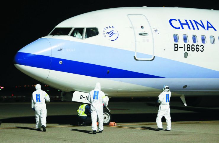 19名滞日台客飞抵台北暂无发烧将在检疫所隔离14天