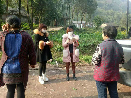 女支书疫情防控勇担当,不忘初心牢记使命党员抗击疫情