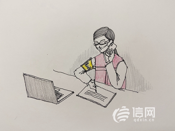 致敬防疫前线的工作人员绘画,致敬抗疫英雄的手绘画