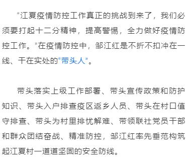 谢谢你，江夏村的“守门人”！