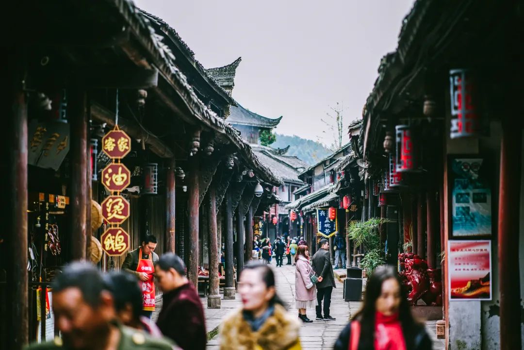 成都黄龙溪古镇美景竖屏,黄龙溪古镇小景