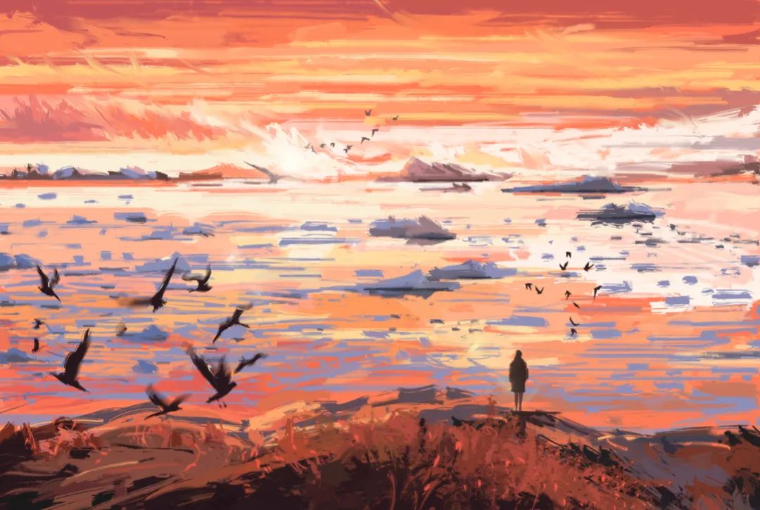 「追色逐影」PS板绘中的色彩流溢10节课报名啦，画出心灵角落上的感动和共鸣