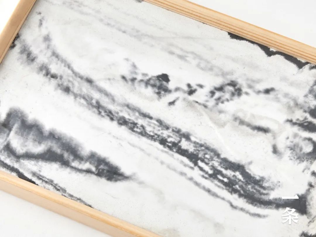 100幅茶渍山水画,茶渍山水画