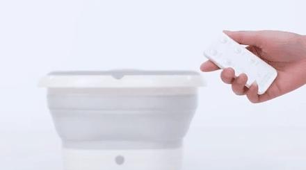 可以加热带按摩的洗脚盆,全自动折叠按摩洗脚盆