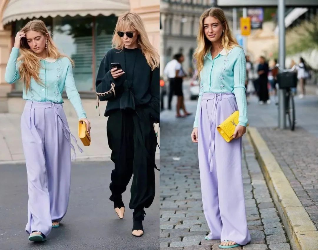 刘亦菲今年流行什么颜色,刘亦菲杨幂穿基本款照样美翻你