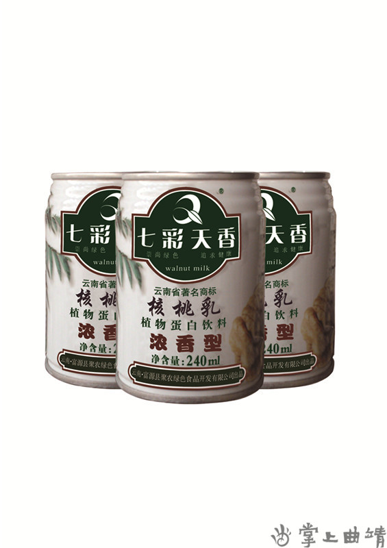 七彩天香核桃乳图片,核桃乳加工产品有哪些